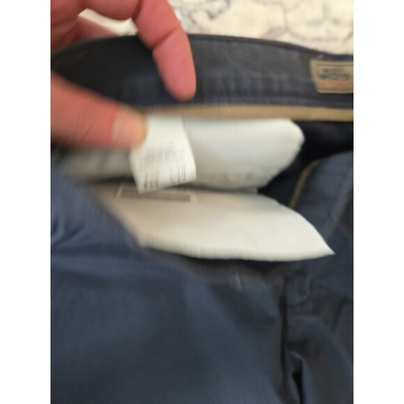 #38 Dockers Well Worn Khaki Pants Mens 38x30 Navy Relaxed Fit Cotton - Picture 4 of 7